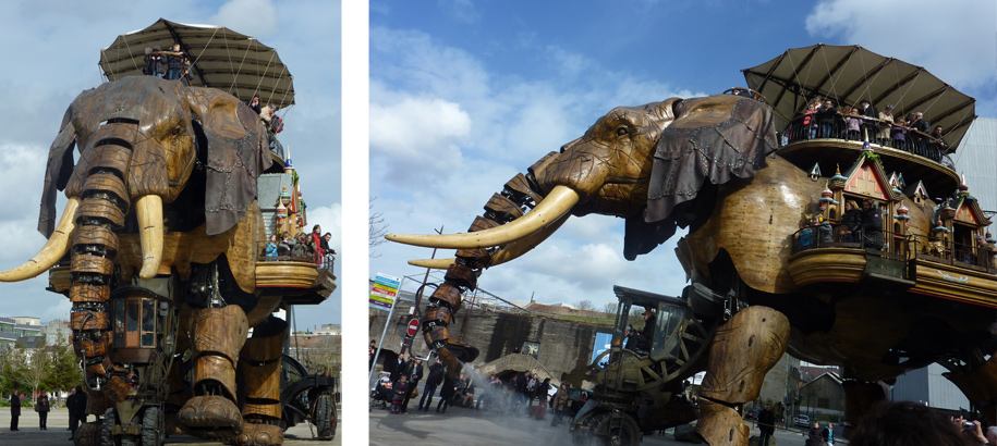 elephant de nantes