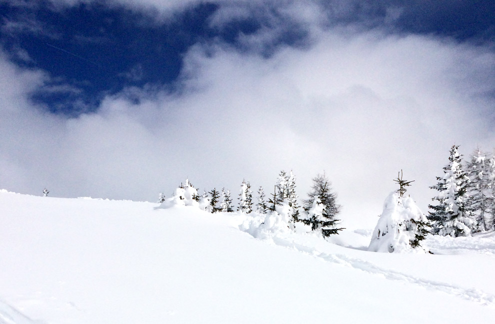 neige poudreuse la rosiere