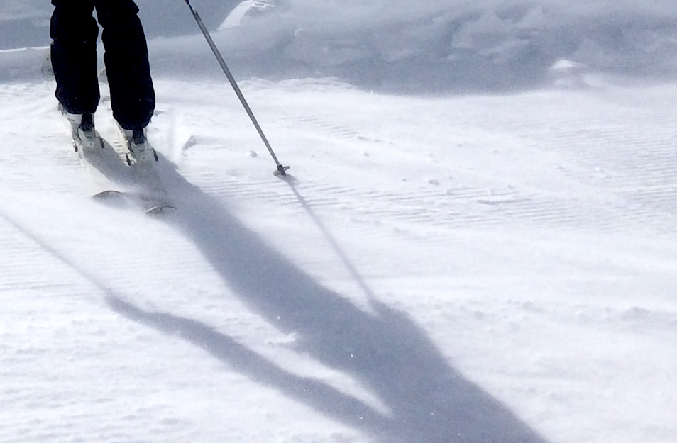 neige poudreuse à la rosiere