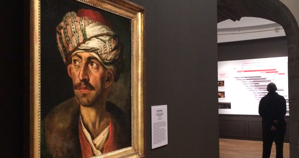 exposition de David à Courbet, Gericault