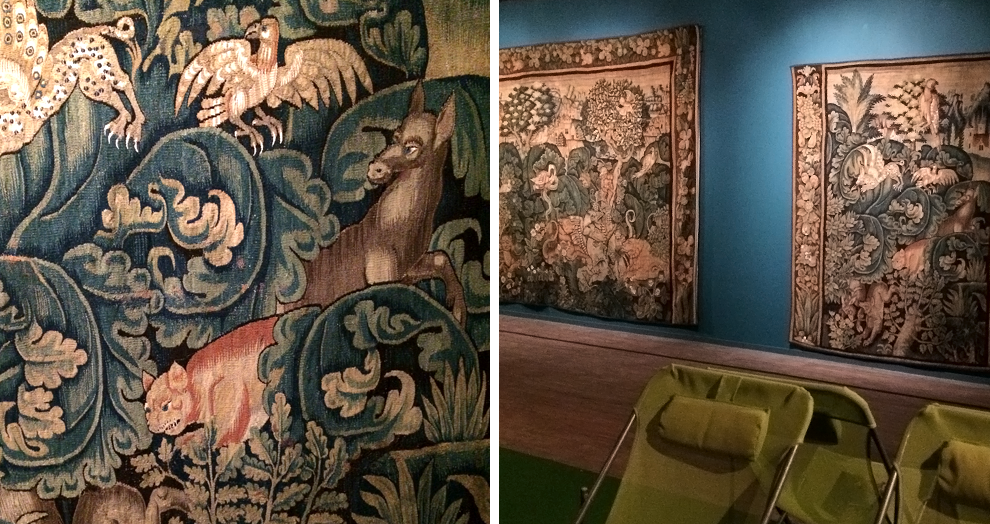 Exposition Verdures - tapisserie Anglards de Salers