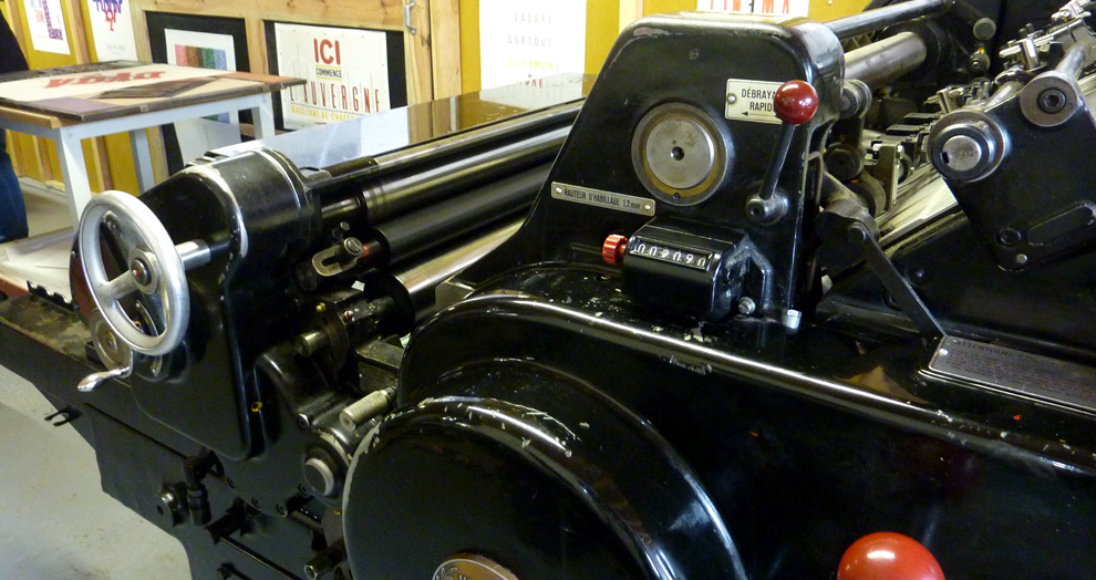 presse letterpress