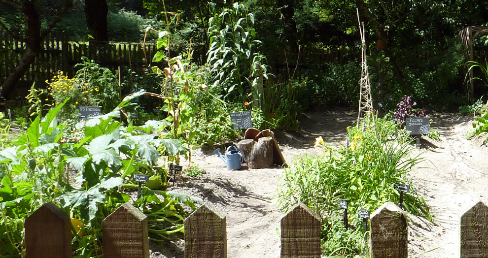 écomusée de Marquèze - les jardins