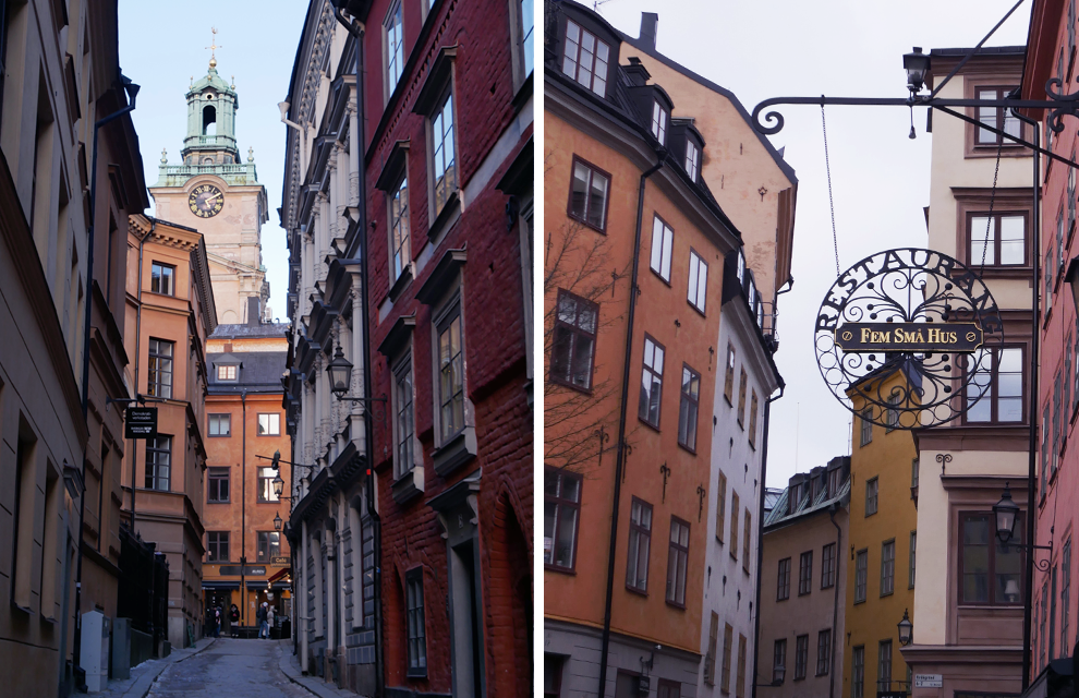 gamla stan - centre historique stockolm