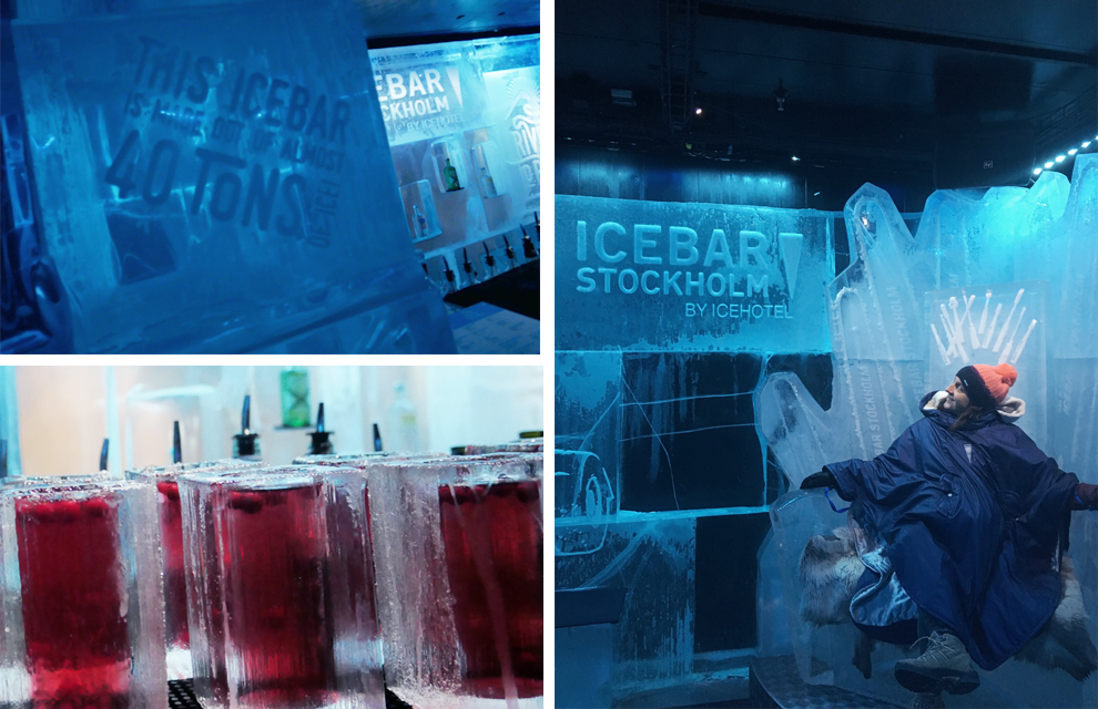 Ice Bar à Stockholm