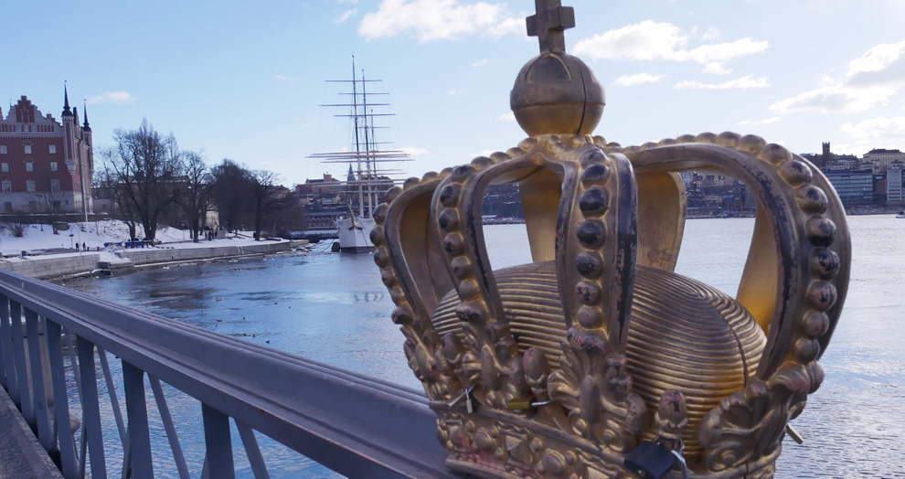 pont à la couronne Stockholm