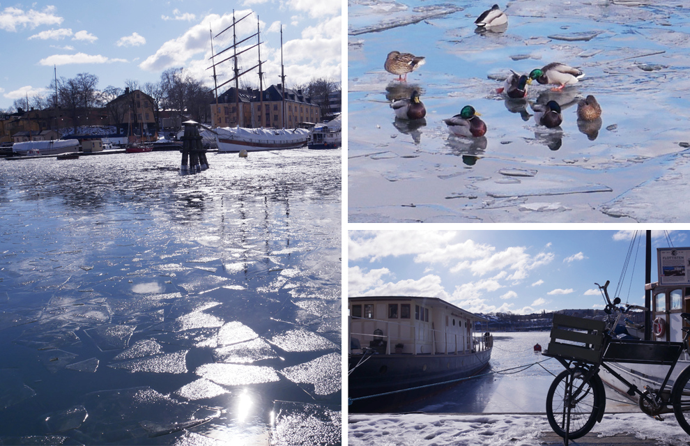 bateau à Stockholm