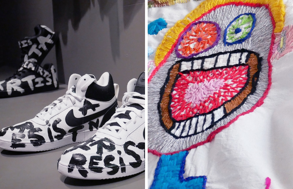 Détail expo déviation musée bargoin 