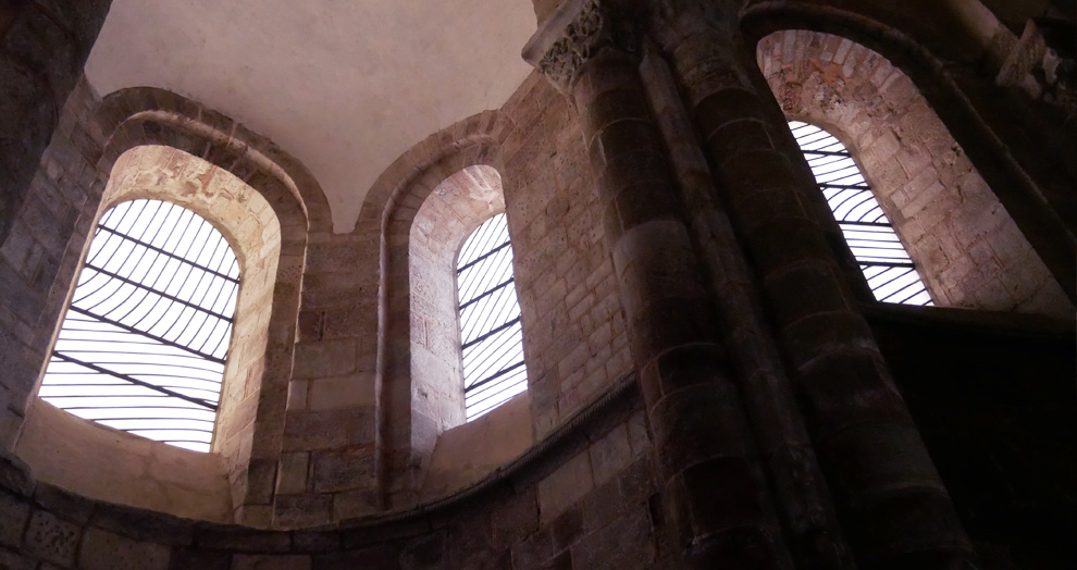 Abbatiale conques vitraux soulages