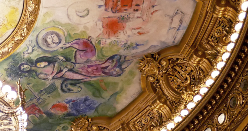 plafond chagall opéra garnier