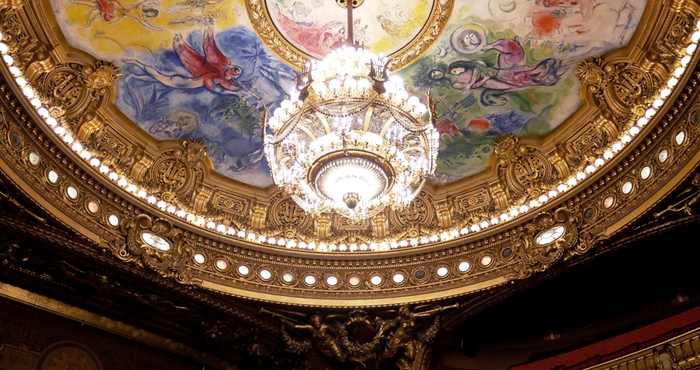 plafond chagall opéra garnier
