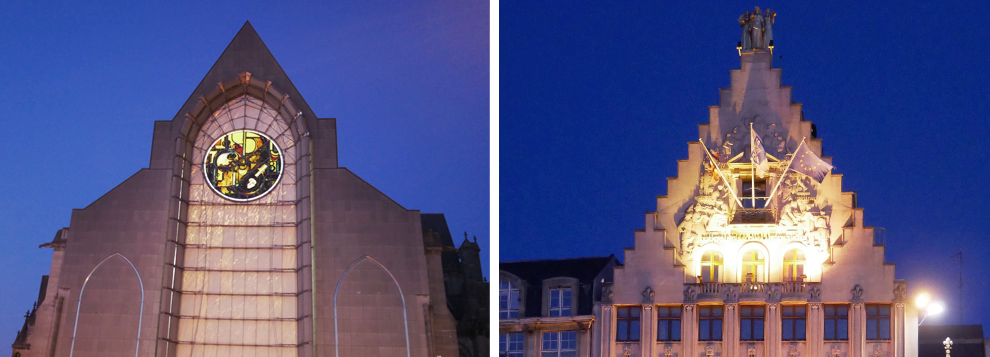 Cathédrale de la Treille et voix du Nord Lille