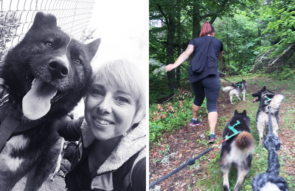 canirando à la vallée d'amarok