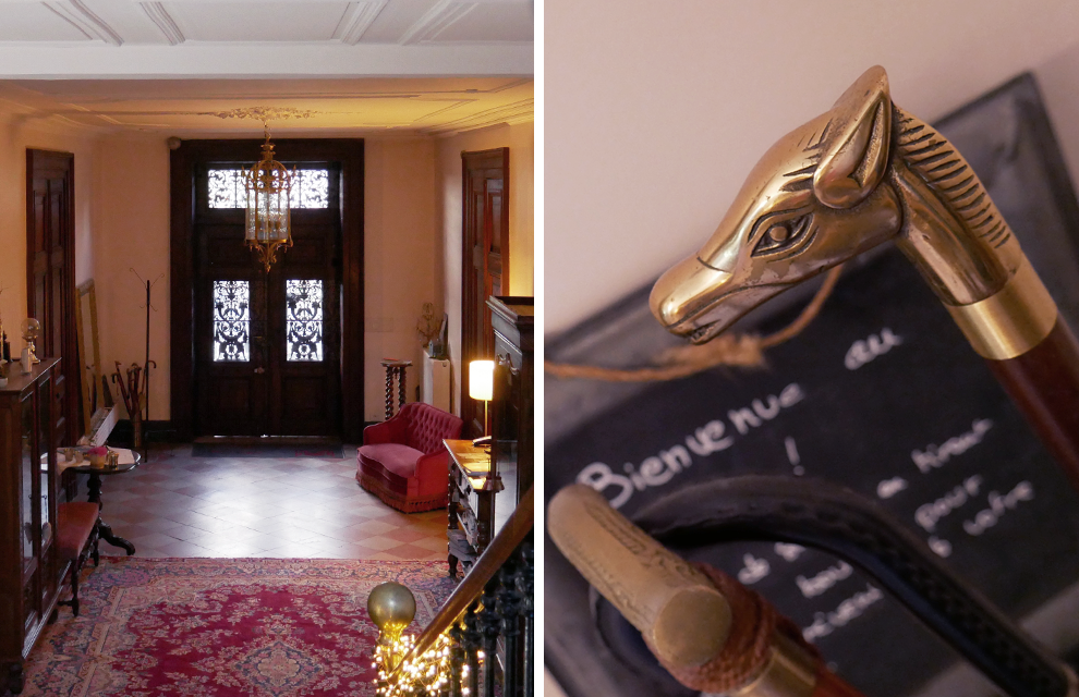 entrée manoir de la manantie